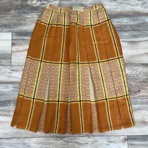 Vintage Kerrybrooke Sears Roebuck Wool Pleated Skirt Wool? See Measurments